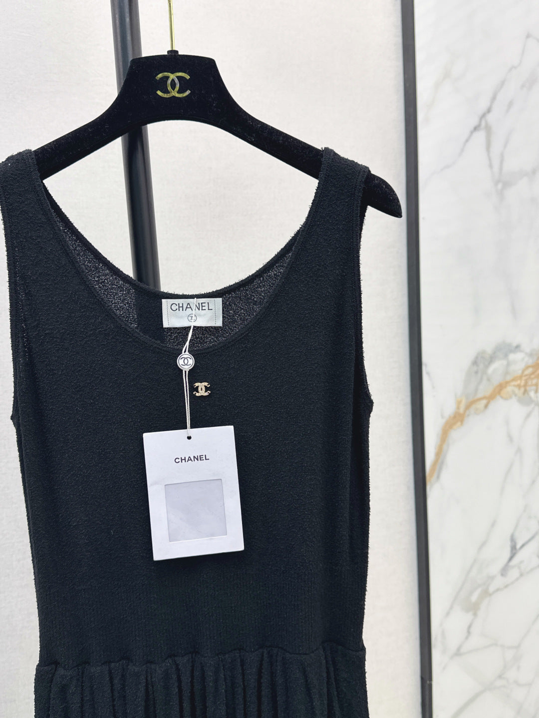 Chan 25fw ruffle dress