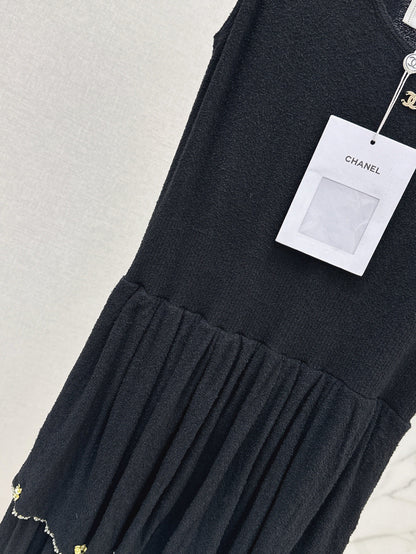 Chan 25fw ruffle dress