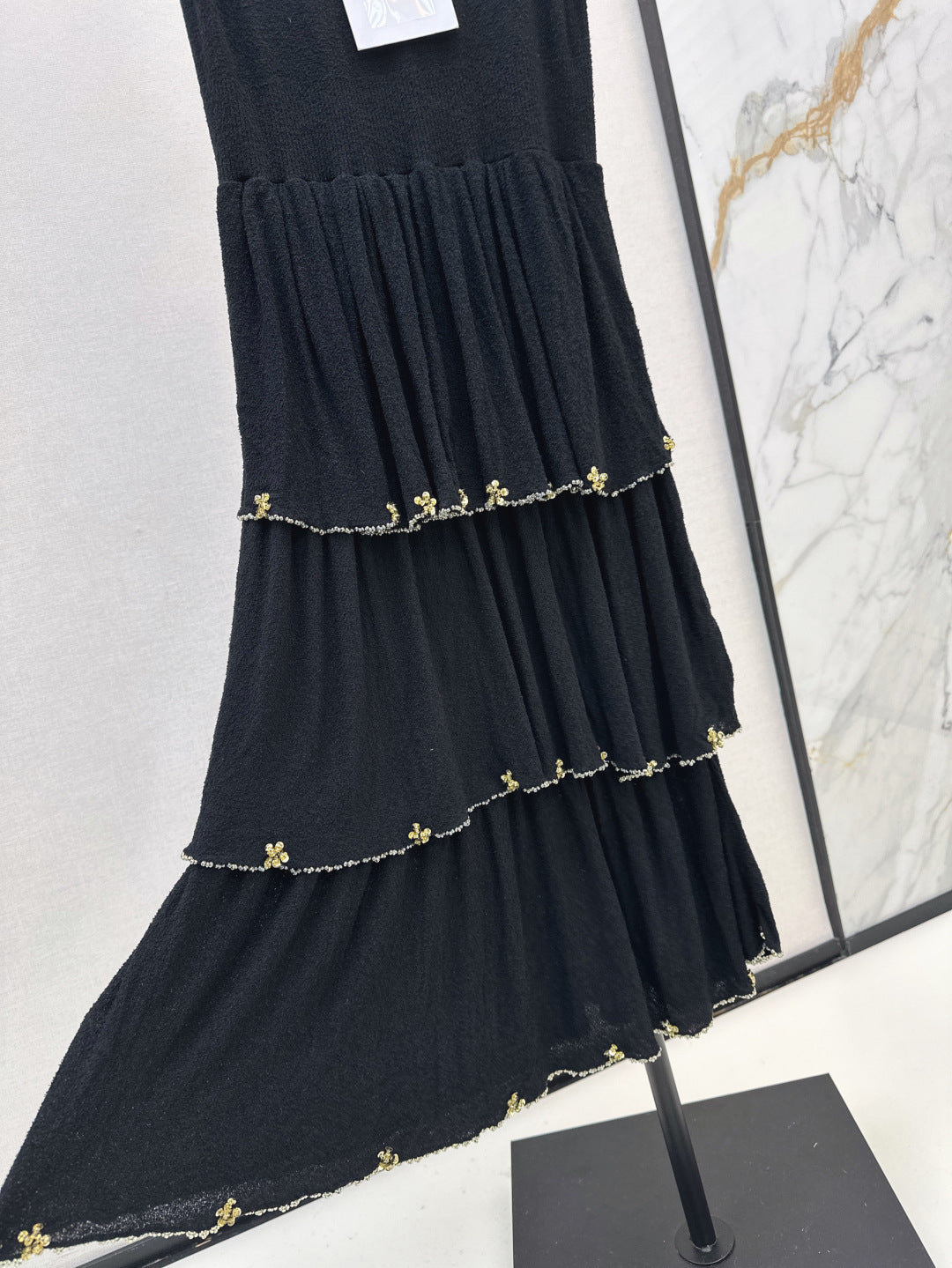 Chan 25fw ruffle dress