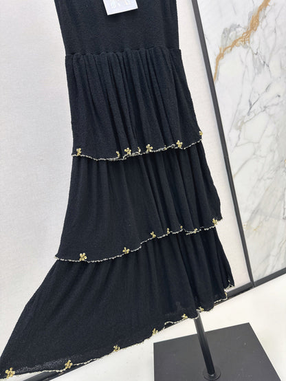 Chan 25fw ruffle dress
