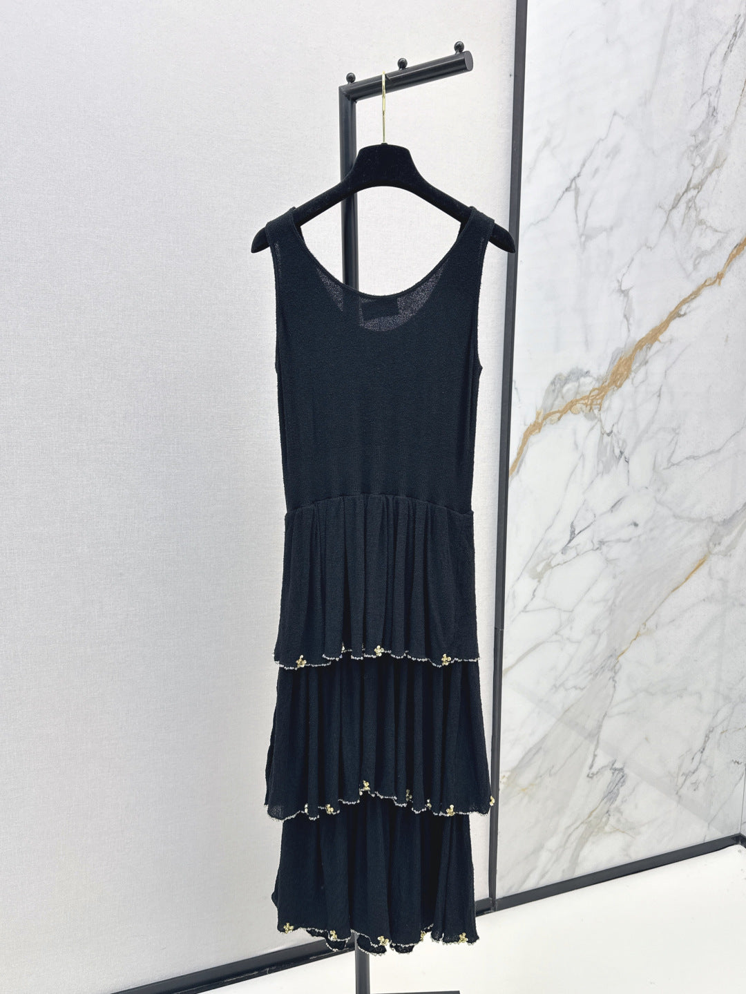 Chan 25fw ruffle dress