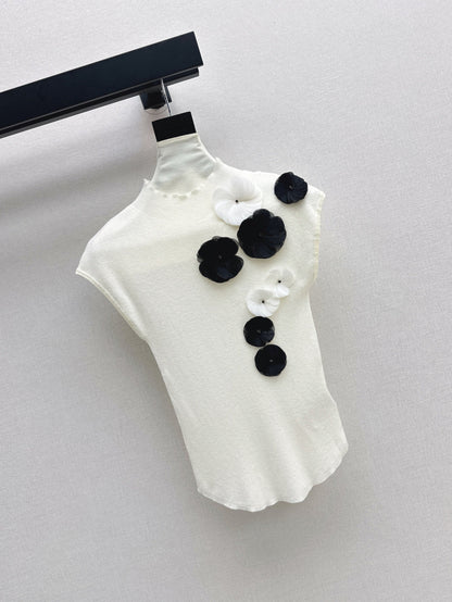Chan 25fw knitted vest