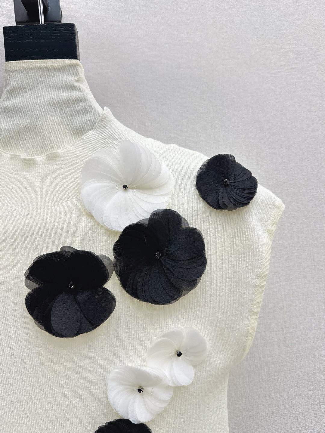 Chan 25fw knitted vest