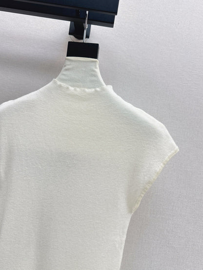 Chan 25fw knitted vest