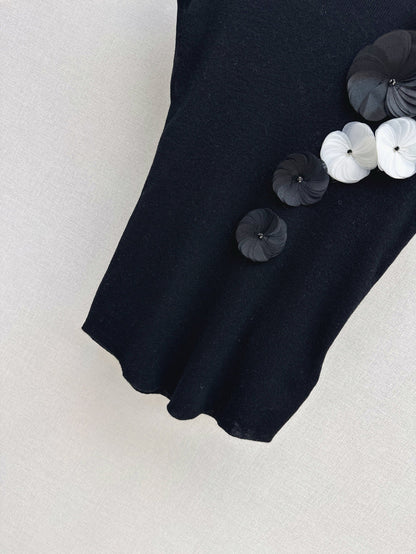 Chan 25fw knitted vest