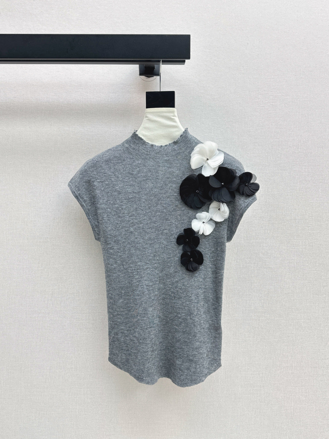 Chan 25fw knitted vest
