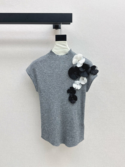 Chan 25fw knitted vest