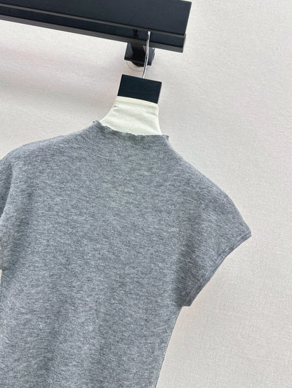 Chan 25fw knitted vest
