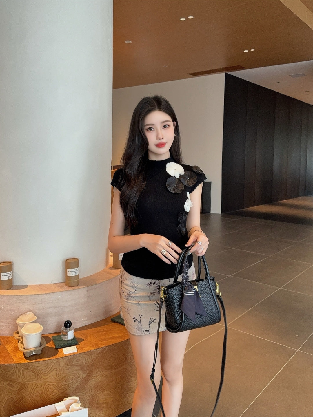 Chan 25fw knitted vest