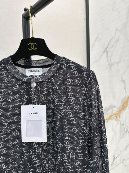 Chan 25fw printed shirt