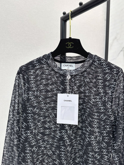 Chan 25fw printed shirt