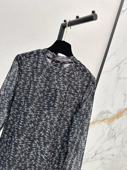 Chan 25fw printed shirt