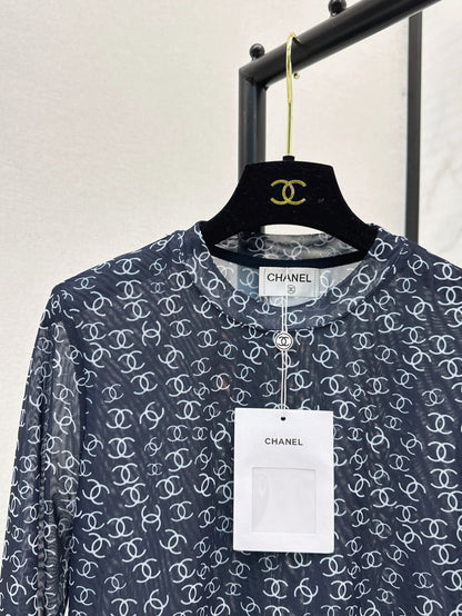 Chan 25fw printed shirt
