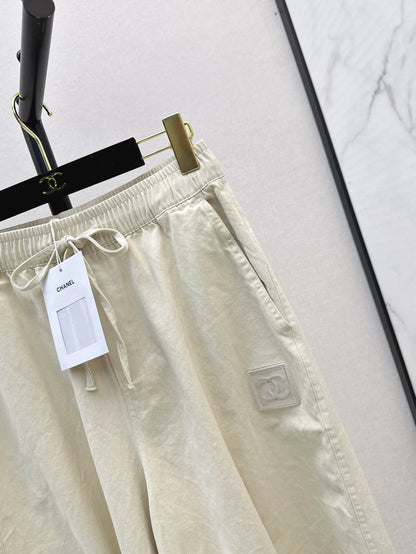 Chan 25fw drawstring pants