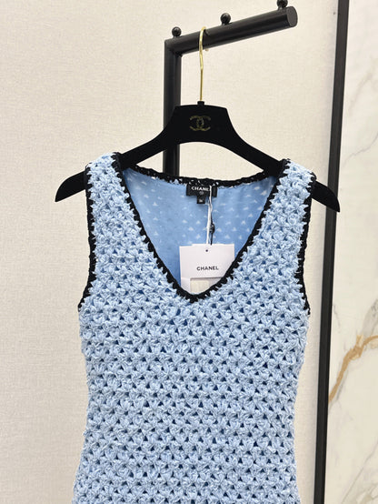 Chan 25fw hollow dress