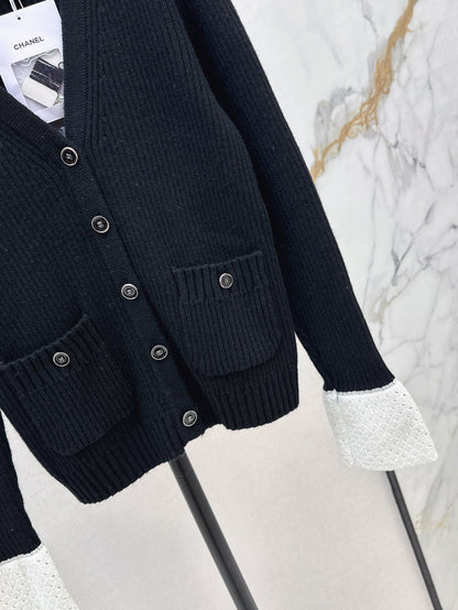 Chan 25fw knitted cardigan