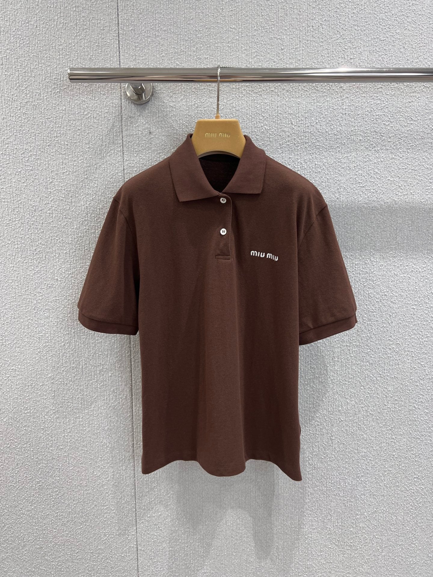 Miu 25ss polo shirt