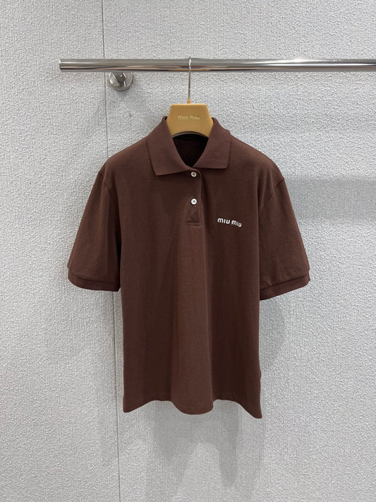 Miu 25ss polo shirt