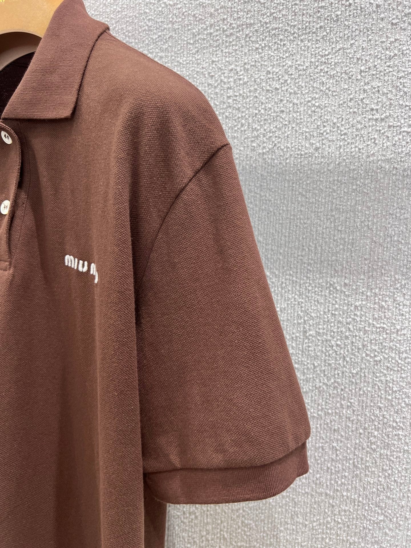 Miu 25ss polo shirt