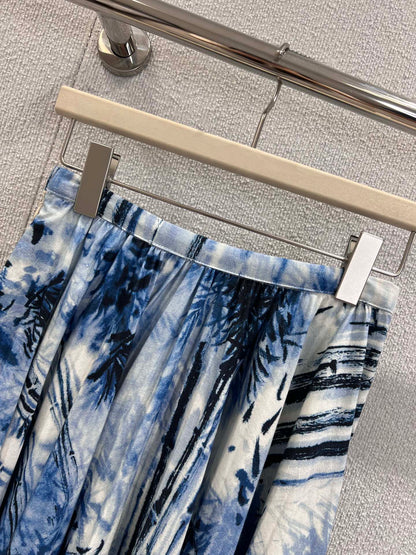 CD 25ss printed skirt