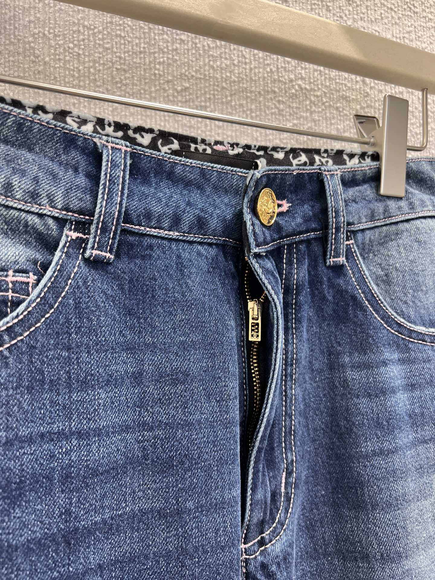 Chan 25 printed jeans