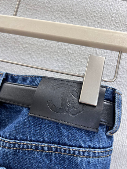 Chan 25 printed jeans