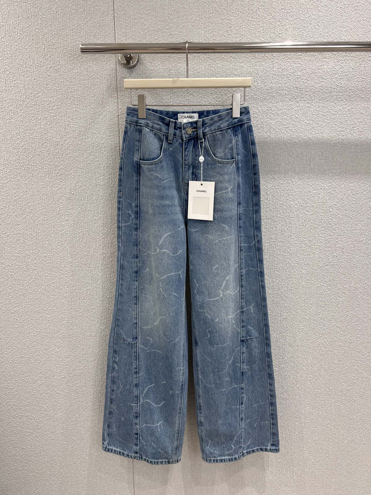 Chan 25fw patchwork jeans