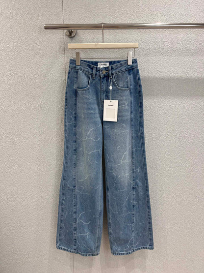 Chan 25fw patchwork jeans