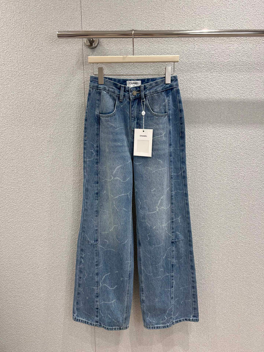 Chan 25fw patchwork jeans