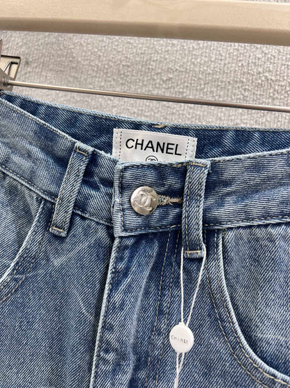 Chan 25fw patchwork jeans