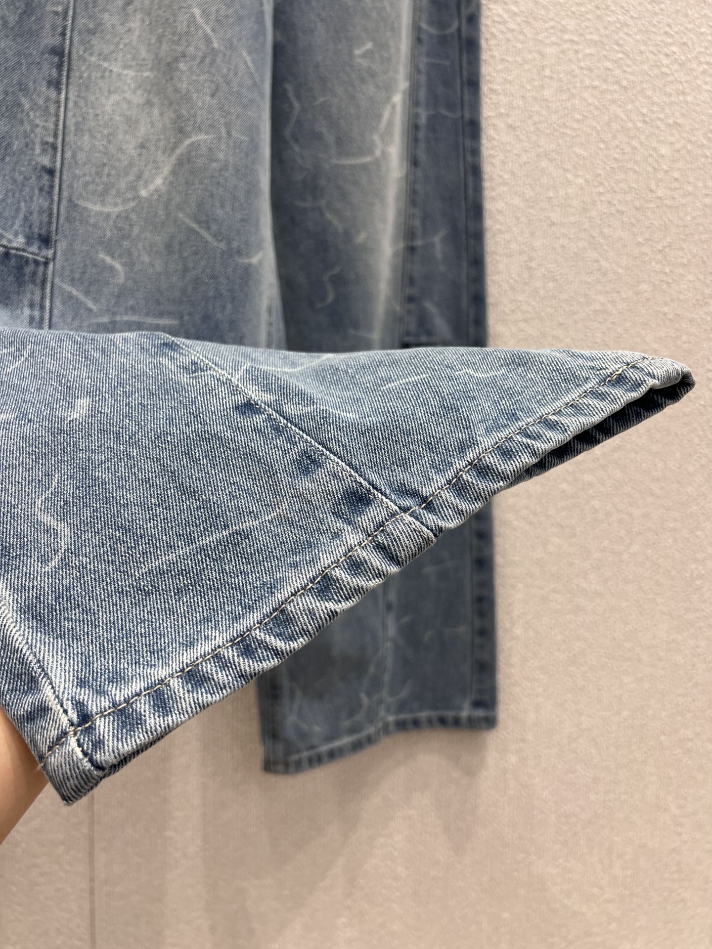 Chan 25fw patchwork jeans