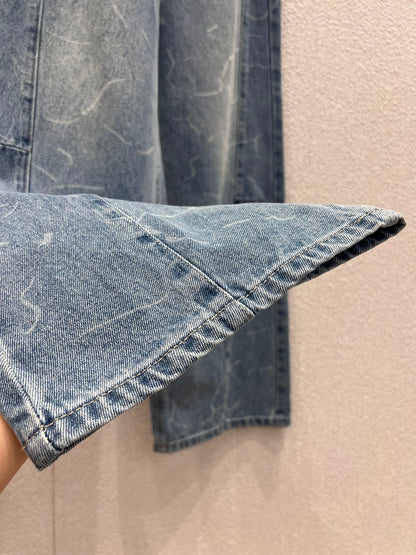 Chan 25fw patchwork jeans