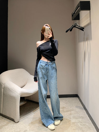 Chan 25fw patchwork jeans