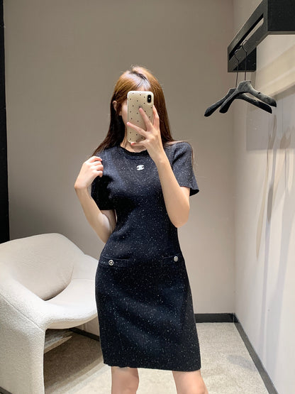 Chan 25 knitted dress