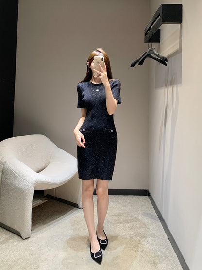 Chan 25 knitted dress