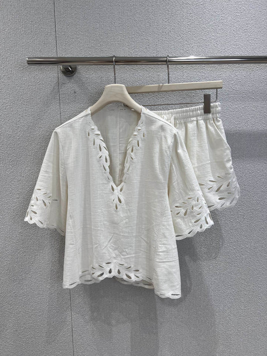 Isa 25ss embroidered suit