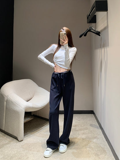 Chan 25fw drawstring pants