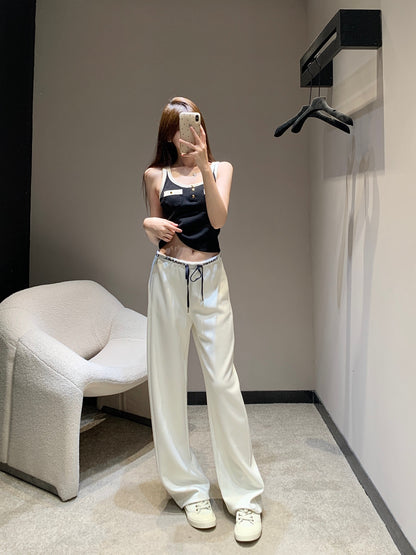 Chan 25fw drawstring pants