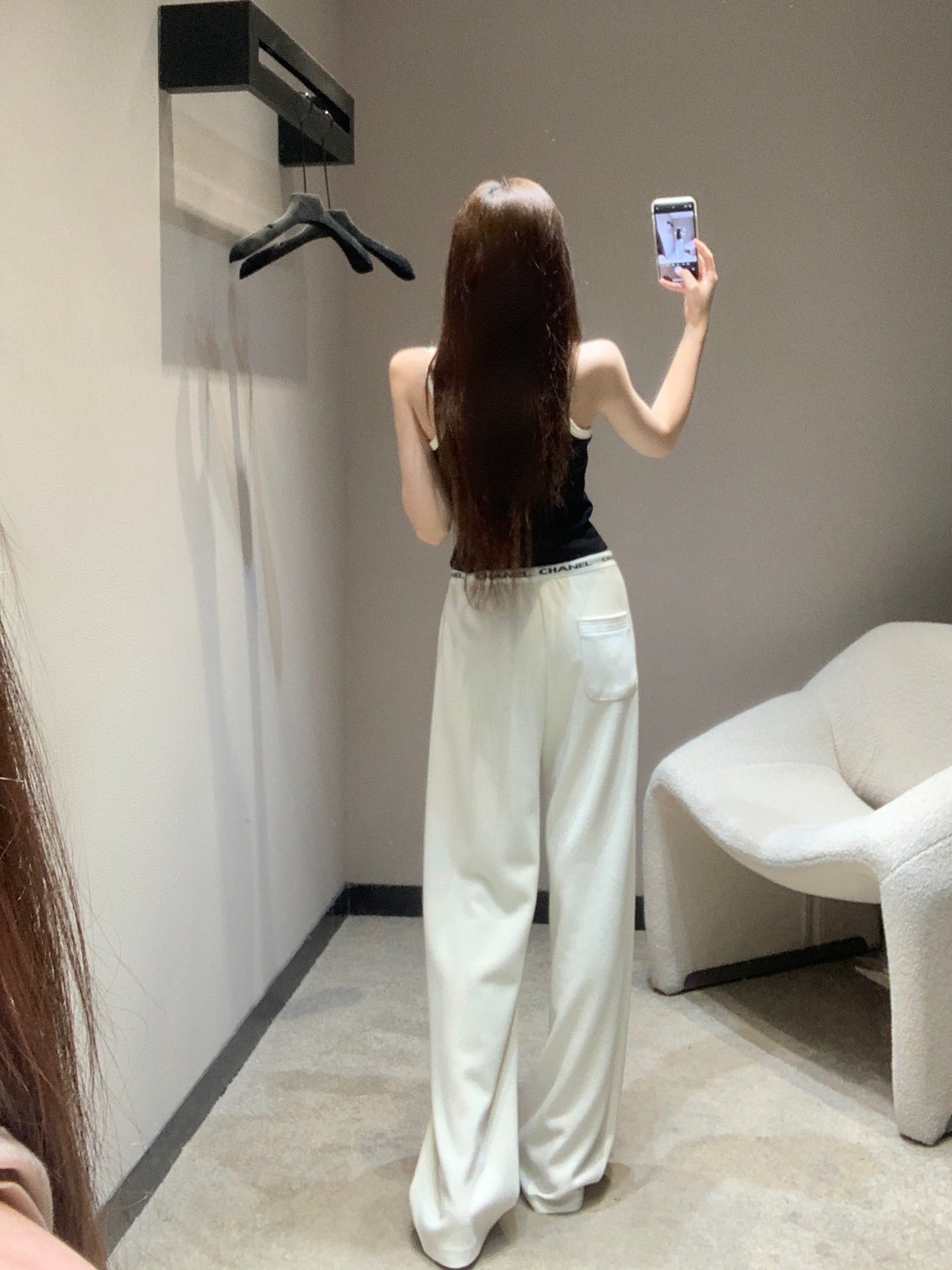 Chan 25fw drawstring pants