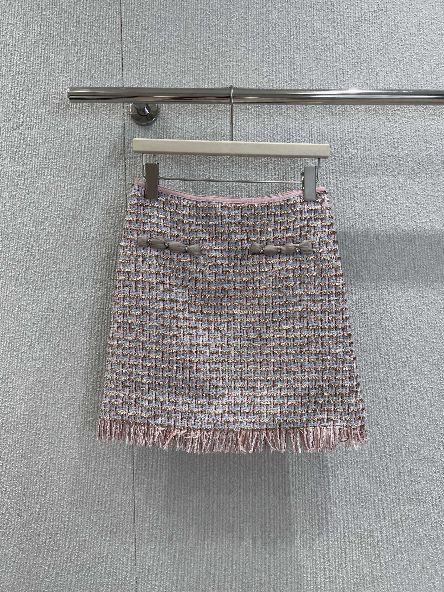 Val 25fw Crystal Chiffon Suit