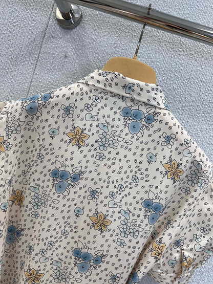 Miu 25fw silk dress