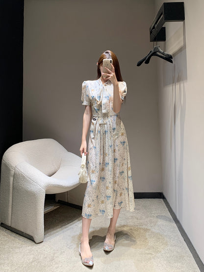 Miu 25fw silk dress