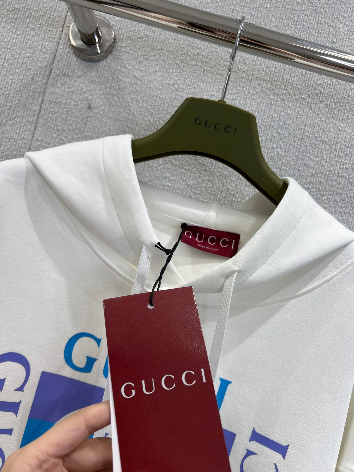 Guc 25fw printed sweatshirt