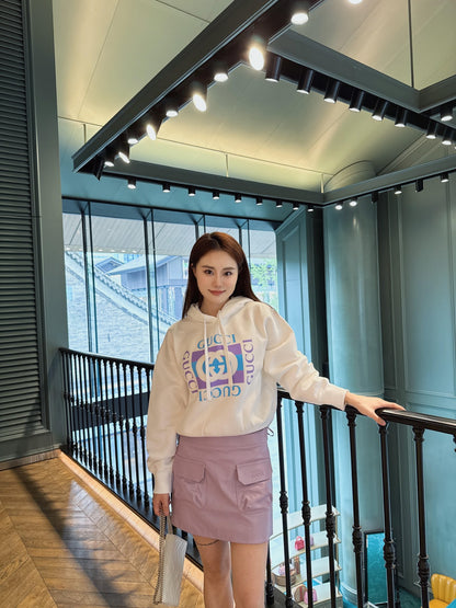 Guc 25fw printed sweatshirt