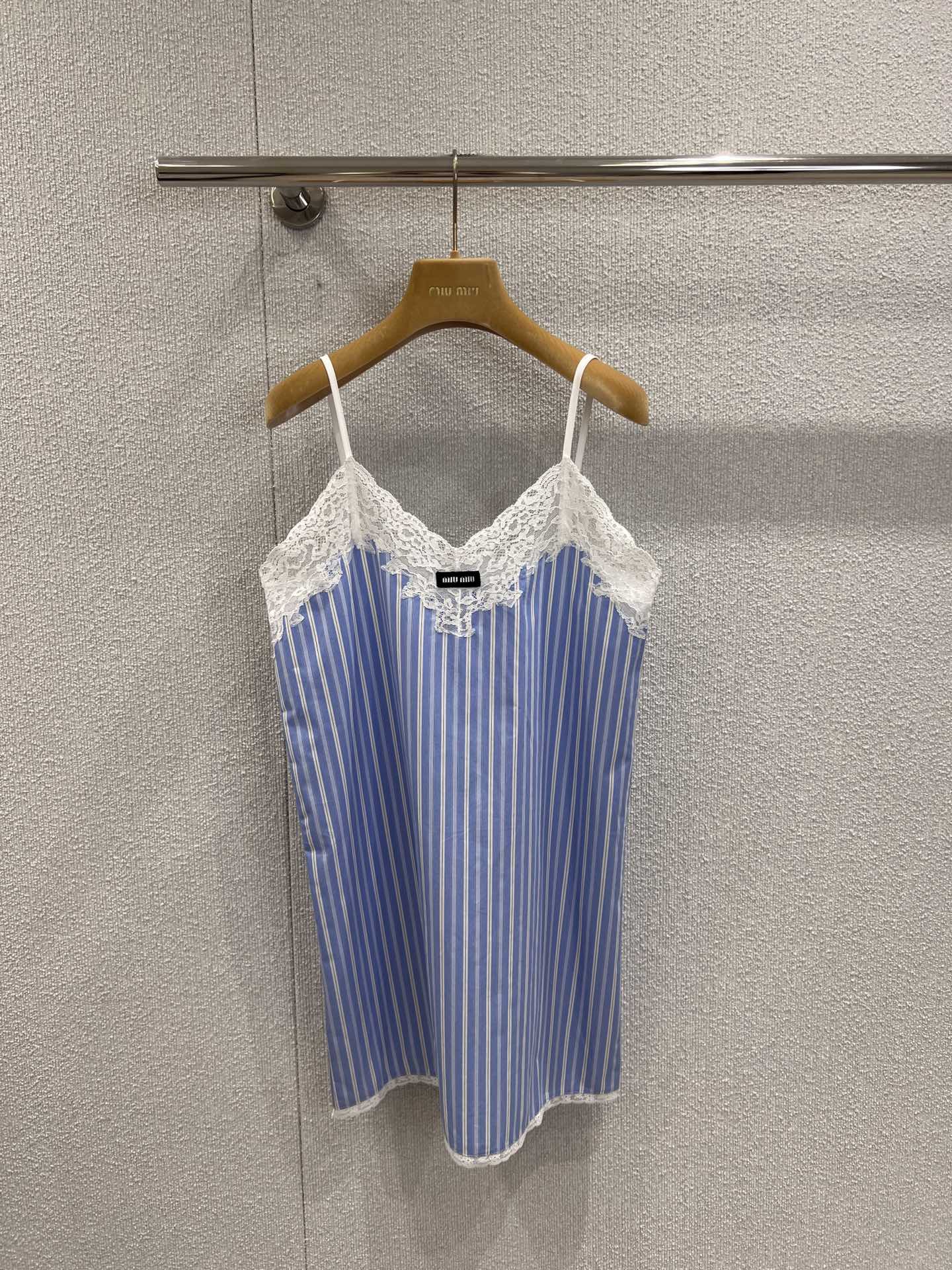 Miu 25ss Lace Camisole Dress