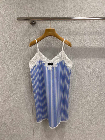 Miu 25ss Lace Camisole Dress