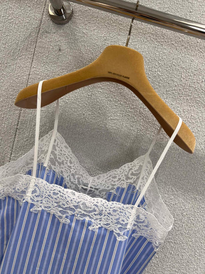 Miu 25ss Lace Camisole Dress