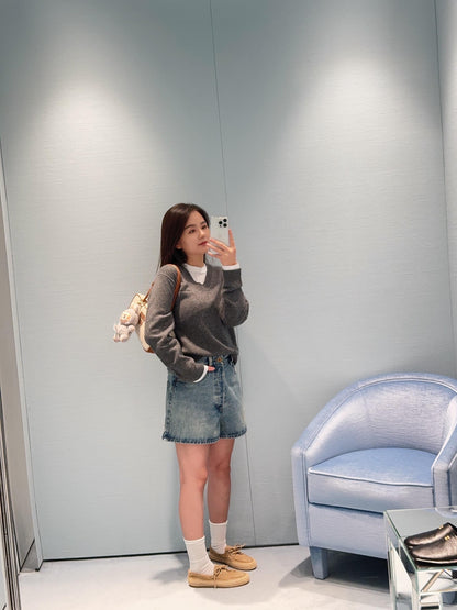 Miu 25fw Knitted Sweater
