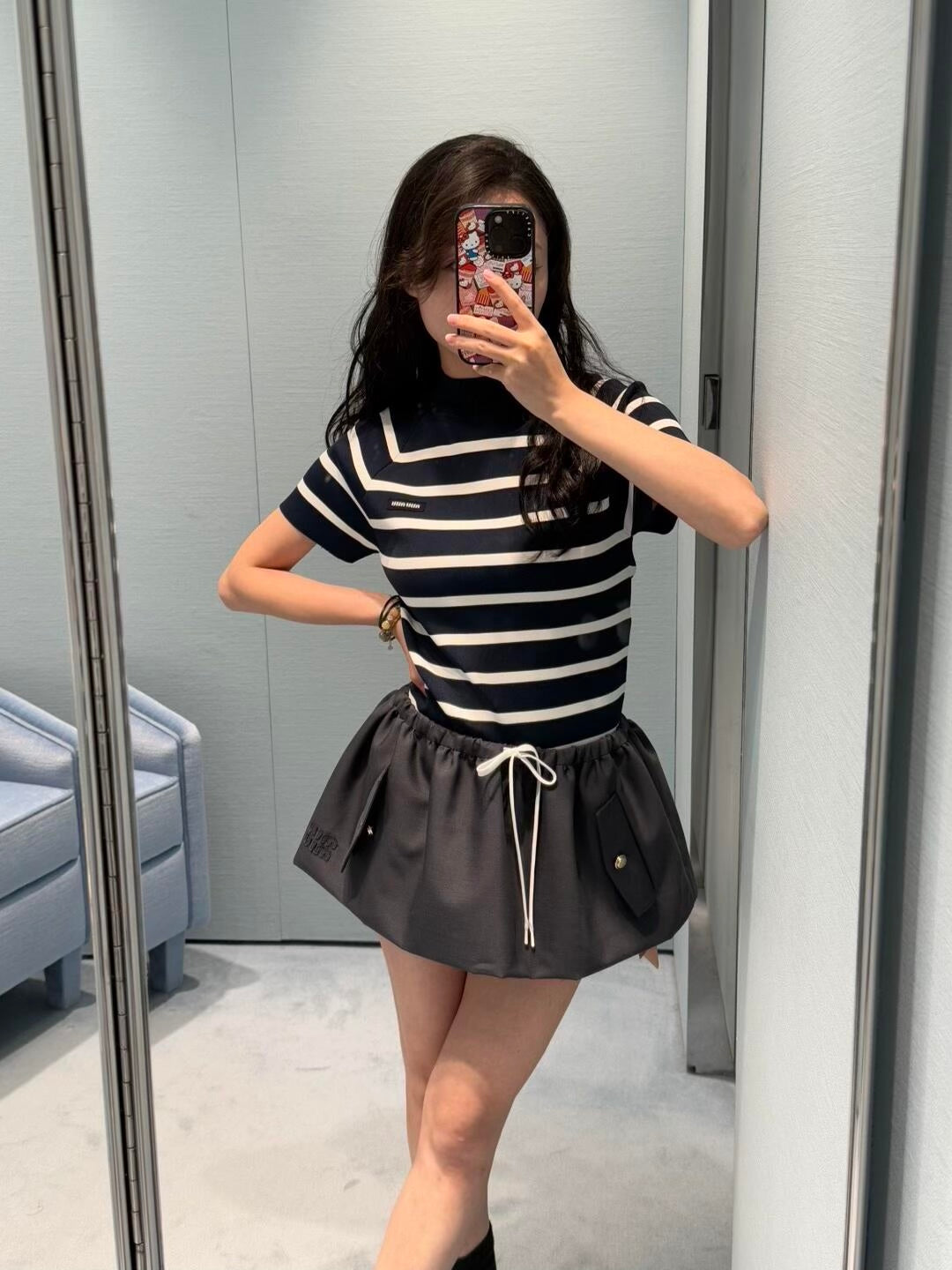Miu 25fw Ballet Skirt