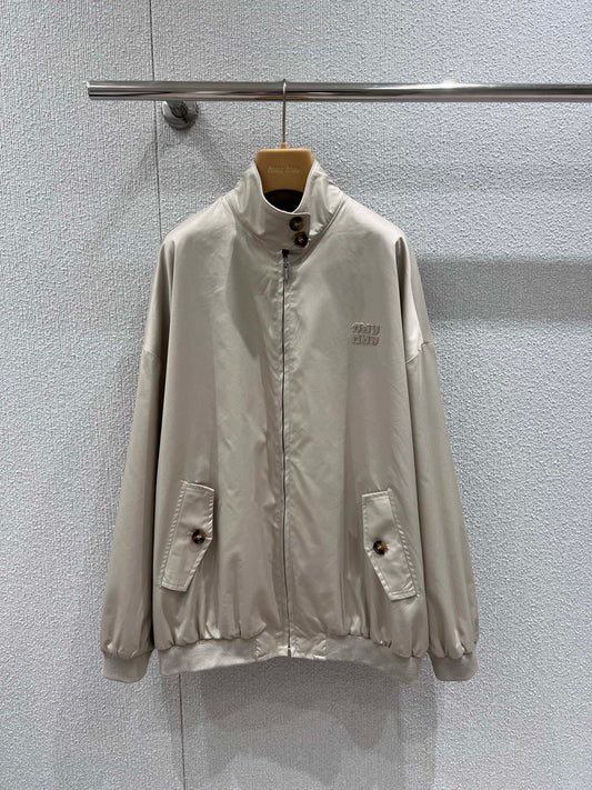 Miu 25ss Loose Casual Jacket